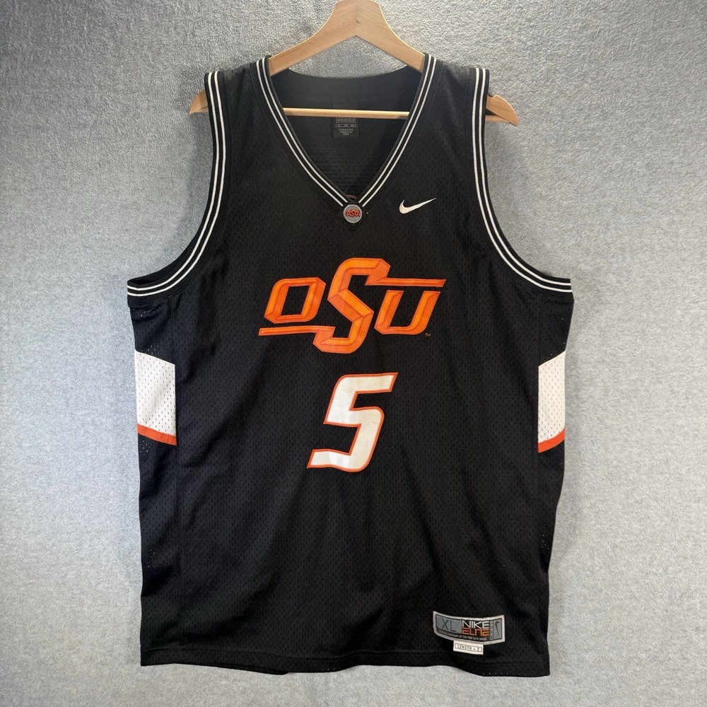 Nike Elite OSU Oklahoma State Cowboys Men's XL Basketball Jersey #5
